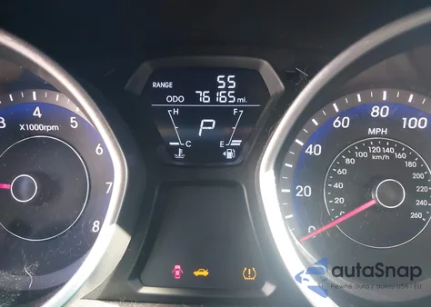 2013 Hyundai Elantra Limited from USA, damaged, VIN KMHDH4AEXDU884308